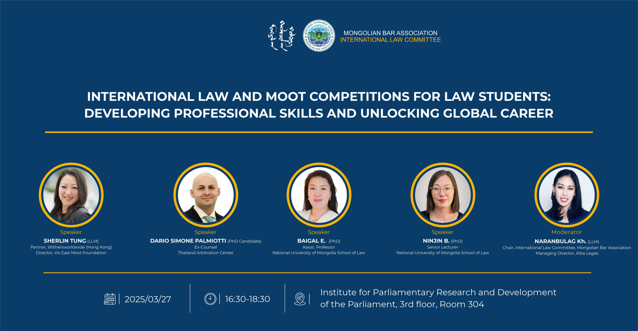 INTERNATIONAL LAW AND MOOT COMPETITIONS FOR LAW STUDENTS AND LAW SCHOOLS: DEVELOPING PROFESSIONAL SKILLS AND UNLOCKING YOUR GLOBAL CAREER